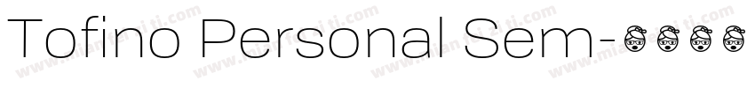 Tofino Personal Sem字体转换